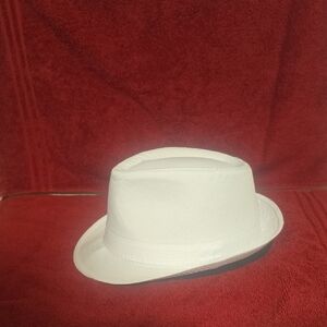 White Classic Fedora Hat